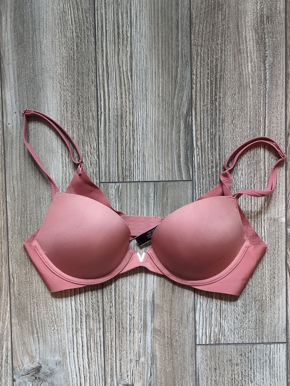 Victoria's Secret Push Up T-Shirt Bra - Dusty Rose 32B